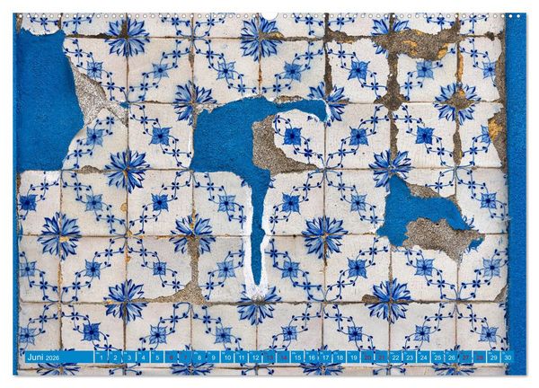 Produktbild: Die Farbe blau - Die Farbe der Weite und des Himmels (hochwertiger Premium Wandkalender 2026 DIN A2 quer), Kunstdruck in Hochglanz