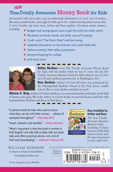 Produktbild: New Totally Awesome Money Book For Kids