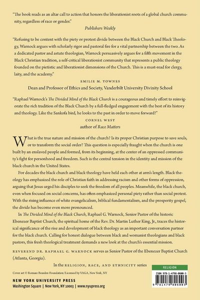 Produktbild: The Divided Mind of the Black Church