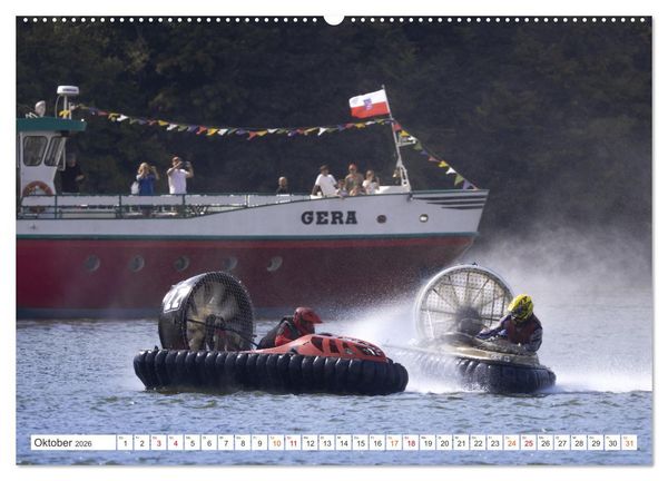 Produktbild: Hovercraft Formel 1 Weltmeisterschaft (Wandkalender 2026 DIN A2 quer), CALVENDO Monatskalender