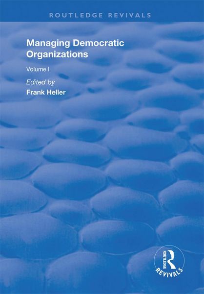 Produktbild: Managing Democratic Organizations I