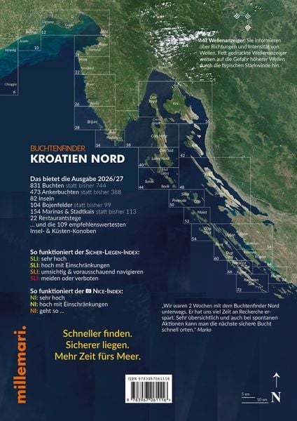 Produktbild: Buchtenfinder Kroatien Nord - Ausgabe 2026