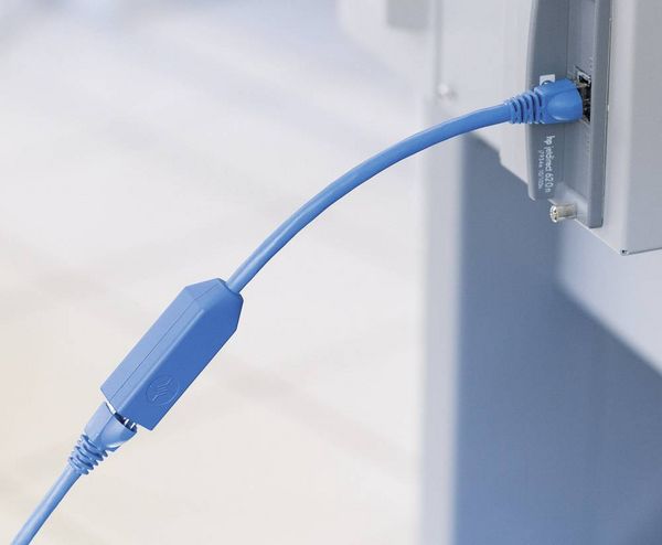 Produktbild: Teleg&auml;rtner RJ45 Netzwerk Adapter [1x RJ45-Stecker - 1x RJ45-Buchse] 20.00 cm Blau