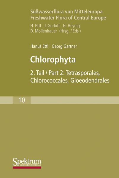 Produktbild: S&uuml;&szlig;wasserflora von Mitteleuropa, Bd. 10: Chlorophyta II