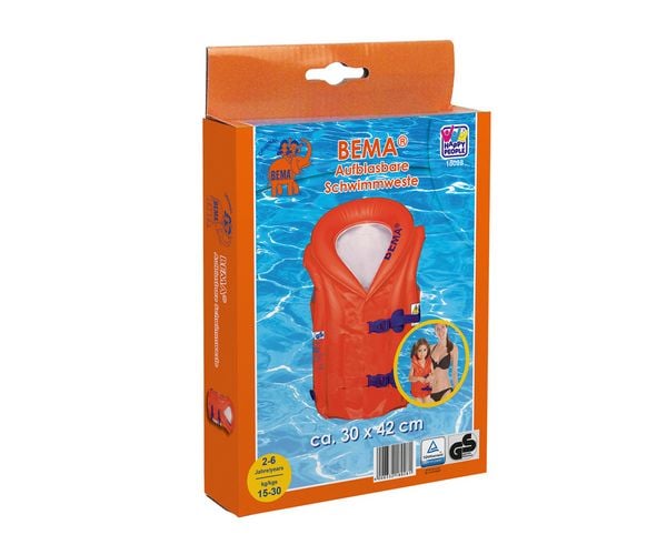Produktbild: BEMA&reg; aufblasbare Schwimmlernweste