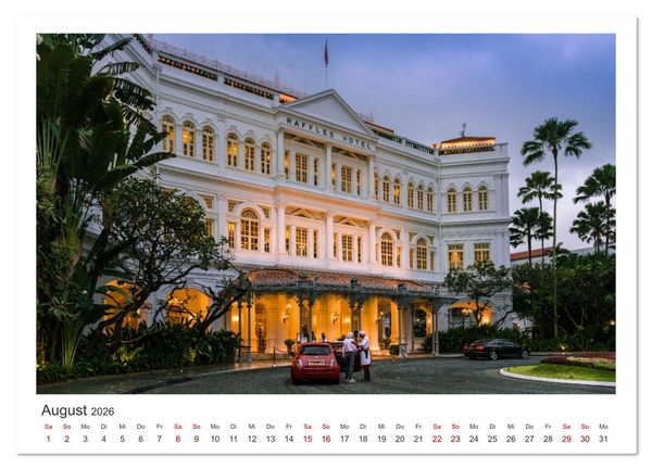 Produktbild: Singapur: Zwischen Wolkenkratzern und Superb&auml;umen (Wandkalender 2026 DIN A3 quer), CALVENDO Monatskalender