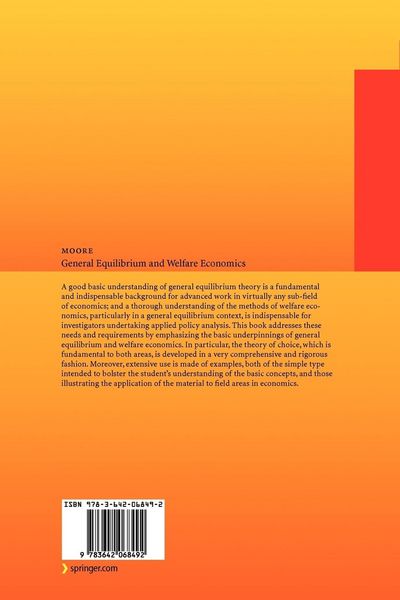 Produktbild: General Equilibrium and Welfare Economics