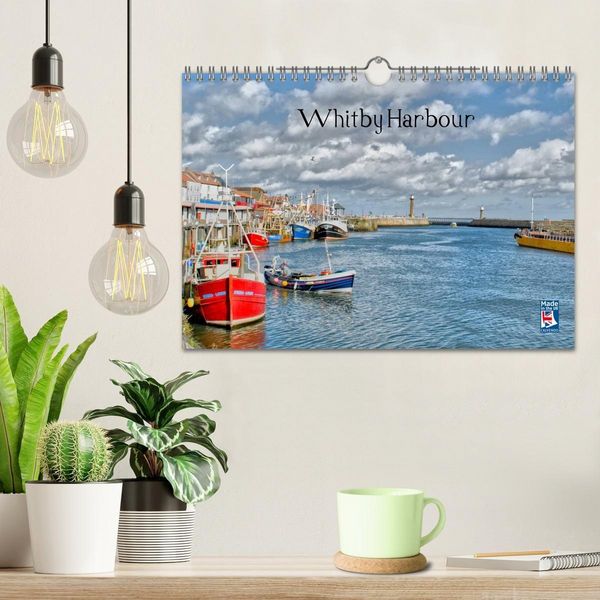 Produktbild: Whitby Harbour (Wall Calendar 2027 DIN A4 landscape), CALVENDO 12 Month Wall Calendar