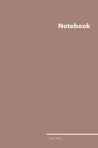 Produktbild: Lined College Ruled Notebook