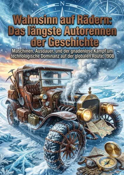 Produktbild: Wahnsinn auf R&auml;dern: Das l&auml;ngste Autorennen der Geschichte