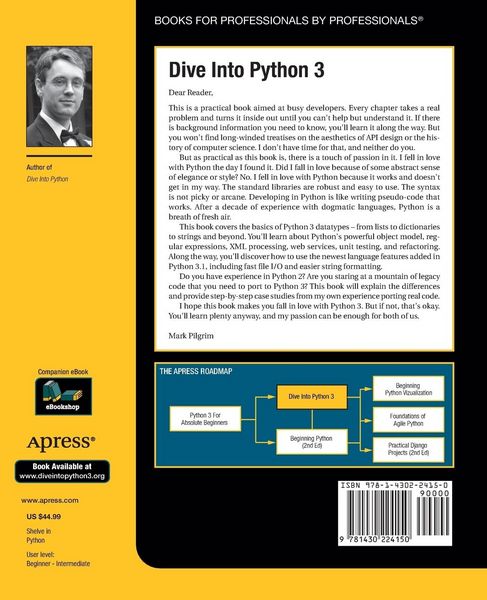 Produktbild: Dive Into Python 3
