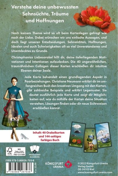 Produktbild: Christephania Liebesorakel - 40 Karten & Booklet
