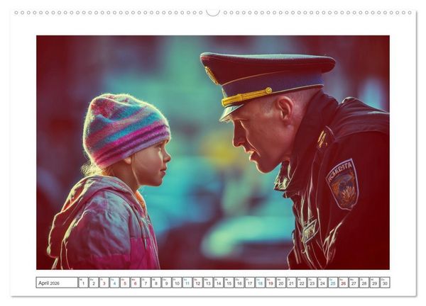Produktbild: Echt Menschlich Berufung (Wandkalender 2026 DIN A2 quer), CALVENDO Monatskalender