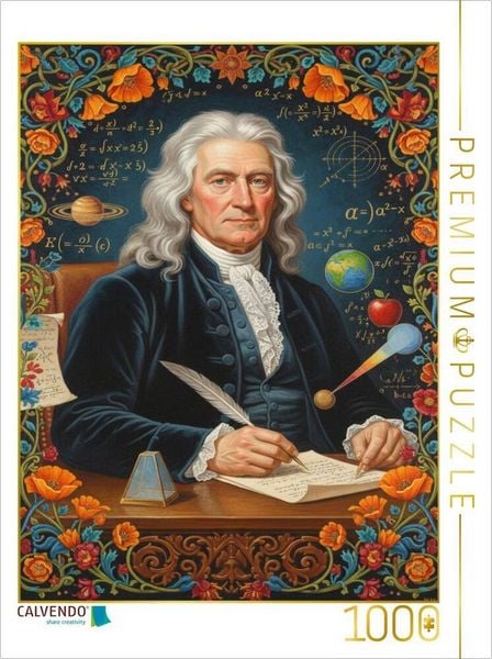 CALVENDO Puzzle Isaac Newton (1643-1727) | 1000 Teile Lege-Größe 64 × 48 cm Foto-Puzzle für glückliche Stunden