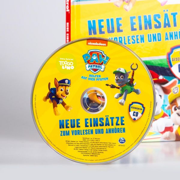 Produktbild: PAW Patrol Geschichtenbuch: Neue Eins&auml;tze zum Vorlesen und Anh&ouml;ren