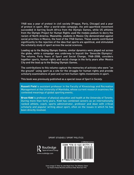 Produktbild: Forty Years of Sport and Social Change, 1968-2008