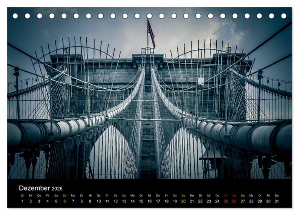 Produktbild: New York Shoots (Tischkalender 2026 DIN A5 quer), CALVENDO Monatskalender