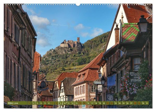 Produktbild: Das Elsass (hochwertiger Premium Wandkalender 2026 DIN A2 quer), Kunstdruck in Hochglanz