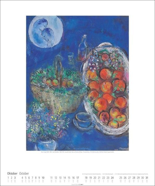 Produktbild: Marc Chagall Kalender 2027