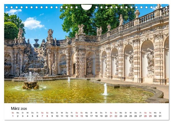 Produktbild: Dresden, Atmosph&auml;re der Altstadt (Wandkalender 2026 DIN A4 quer), CALVENDO Monatskalender