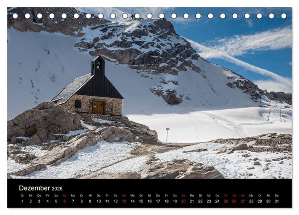 Produktbild: Traumlandschaft Werdenfelser Land - Teil II (Tischkalender 2026 DIN A5 quer), CALVENDO Monatskalender