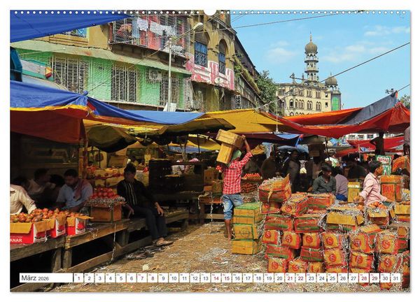 Produktbild: Kalkutta Altstadt Kolkata Oldtown (Wandkalender 2026 DIN A2 quer), CALVENDO Monatskalender