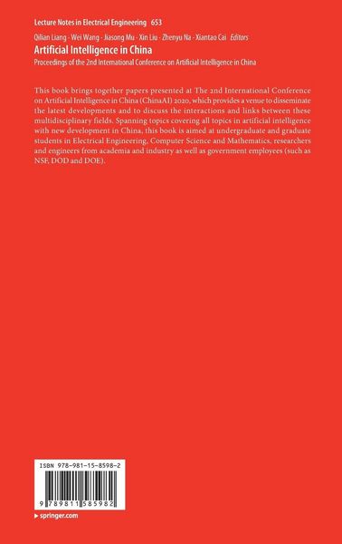 Produktbild: Artificial Intelligence in China