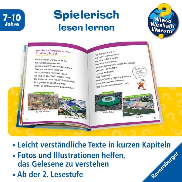 Produktbild: Wieso? Weshalb? Warum? Erstleser, Band 7 - Fu&szlig;ball
