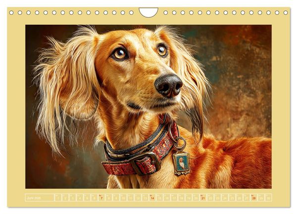 Produktbild: Windhunde. Seelenfl&uuml;sterer zwischen Anmut, Tempo und Stille (Wandkalender 2026 DIN A4 quer), CALVENDO Monatskalender