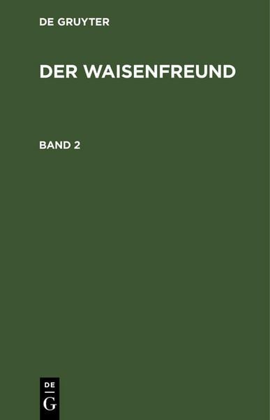Produktbild: Der Waisenfreund. Band 2
