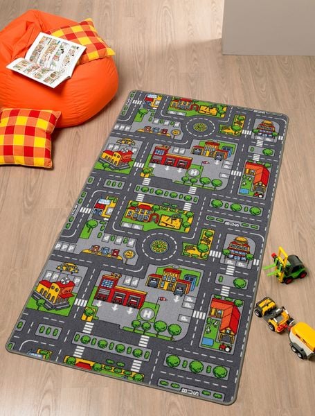 Produktbild: Spielteppich City 100 x 165 cm