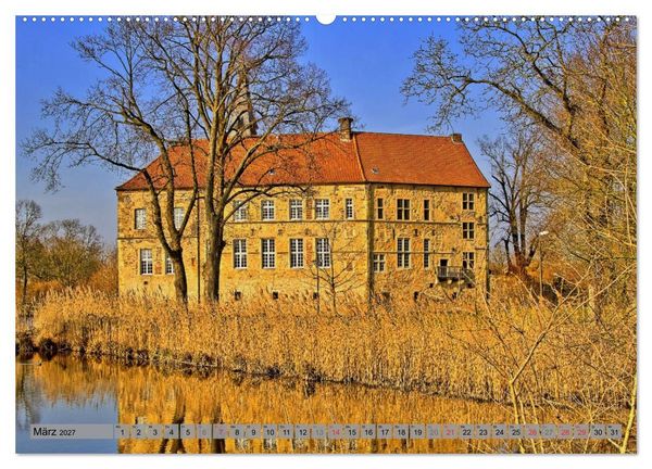 Produktbild: Kreis Coesfeld im M&uuml;nsterland - Stadt Land Flu&szlig; (hochwertiger Premium Wandkalender 2027 DIN A2 quer), Kunstdruck in Hochglanz