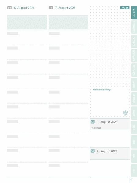 Produktbild: Mein Lehrerplaner A5+ &ndash; Ringbindung &ndash; Lehrerkalender f&uuml;r das Schuljahr 2026/2027 &ndash; Bl&auml;ttermeer