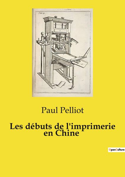 Produktbild: Les d&eacute;buts de l'imprimerie en Chine