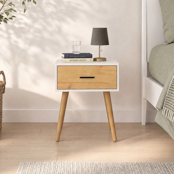 Produktbild: Nachttisch mit Schublade 45x30x56 cm Singol L