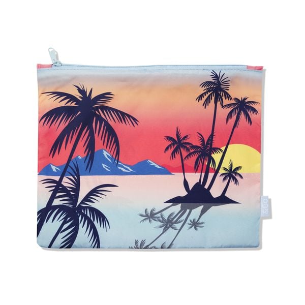 Produktbild: Reisebeutel mit Zipper "Sunset Island"
