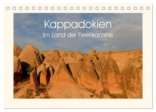 Produktbild: Kappadokien, im Land der Feenkamine (Tischkalender 2026 DIN A5 quer), CALVENDO Monatskalender