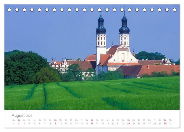 Produktbild: SCHW&Auml;BISCHE ALB W.Dieterich (Tischkalender 2026 DIN A5 quer), CALVENDO Monatskalender