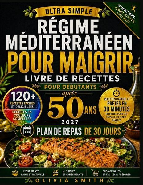 Produktbild: R&eacute;gime M&eacute;diterran&eacute;en Pour Maigrir Apr&egrave;s 50 ANS 2027