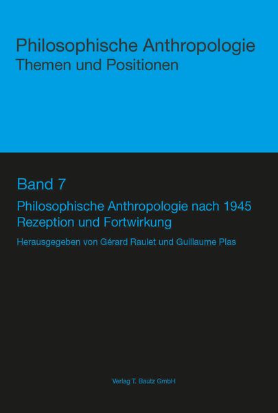 Produktbild: Philosophische Anthropologie nach 1945