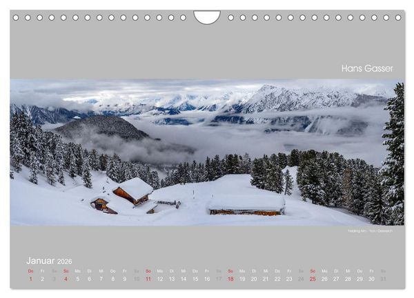 Produktbild: GROSSARTIGE LANDSCHAFTEN 2026 (Wandkalender 2026 DIN A4 quer), CALVENDO Monatskalender