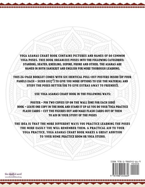 Produktbild: Yoga Asanas Chart Book
