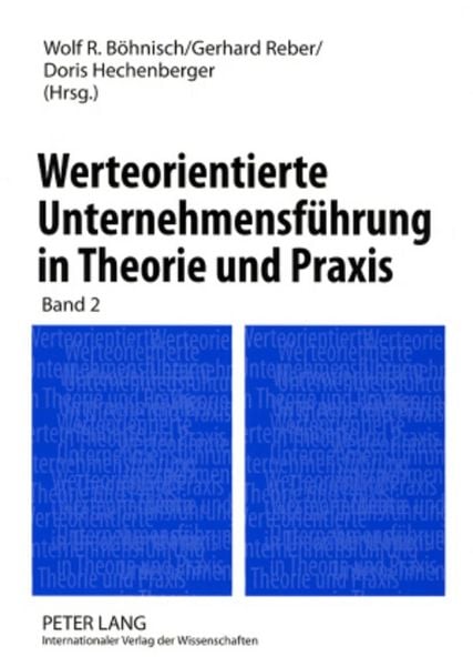 Produktbild: Werteorientierte Unternehmensf&uuml;hrung in Theorie und Praxis