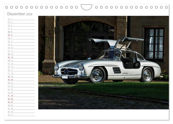 Produktbild: 300 SL Collectors Edition 1 (Wandkalender 2026 DIN A4 quer), CALVENDO Monatskalender