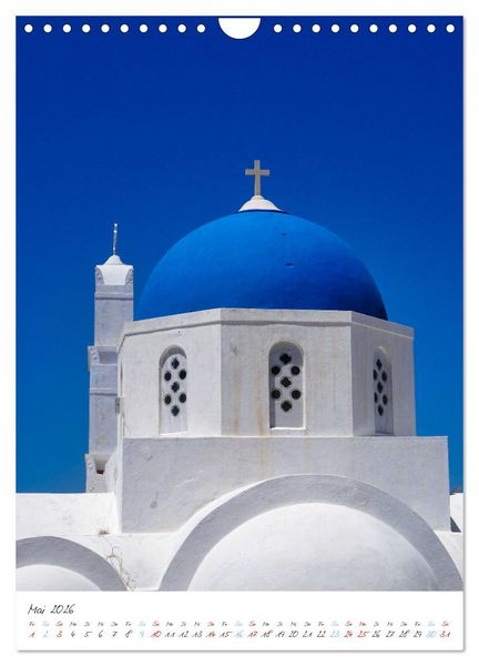 Produktbild: Santorini im Focus (Wandkalender 2026 DIN A4 hoch), CALVENDO Monatskalender