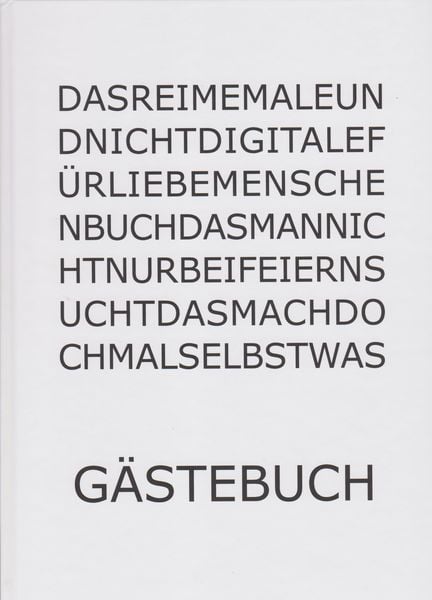 Produktbild: G&auml;stebuch