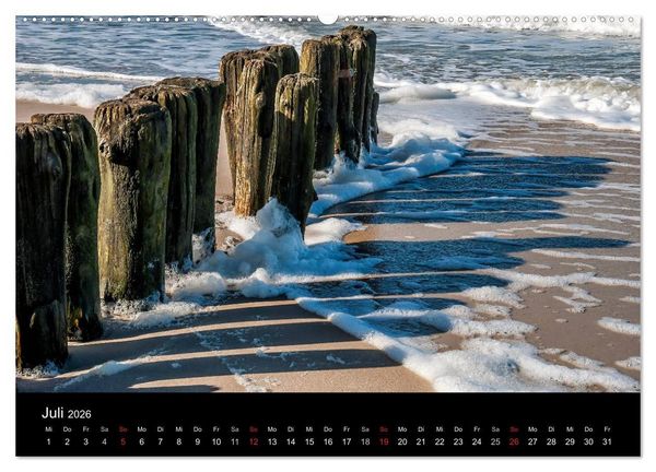 Produktbild: Sylt - Bilder einer Insel (Wandkalender 2026 DIN A2 quer), CALVENDO Monatskalender