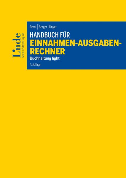 Produktbild: Handbuch f&uuml;r Einnahmen-Ausgaben-Rechner