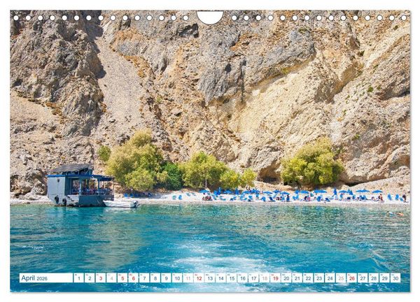 Produktbild: Kreta, der sch&ouml;ne S&uuml;den (Wandkalender 2026 DIN A4 quer), CALVENDO Monatskalender
