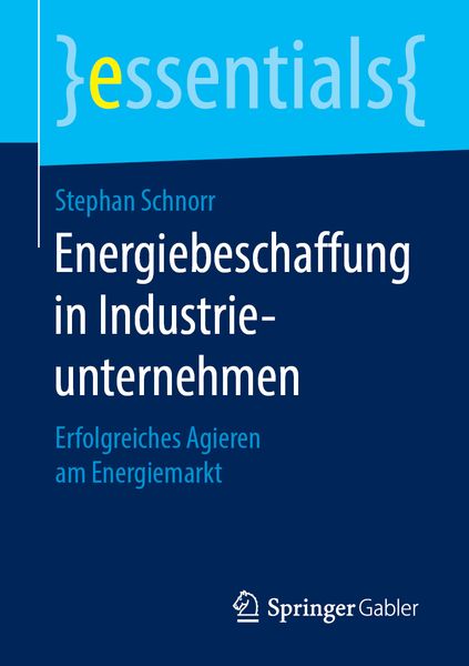 Produktbild: Energiebeschaffung in Industrieunternehmen